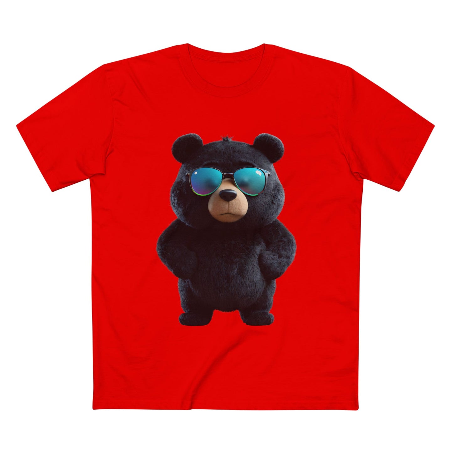 Cool Bear Graphic Tee - Fun and Stylish Adult Staple T-Shirt
