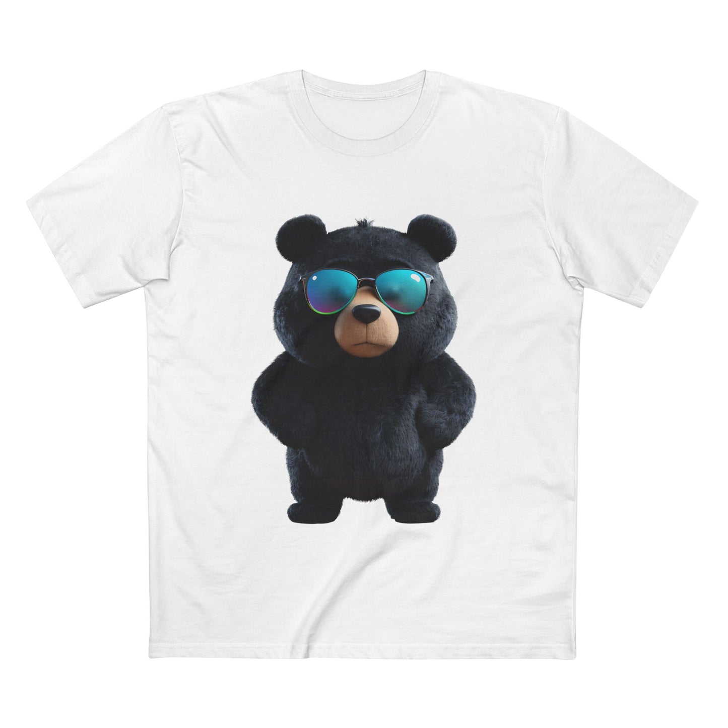 Cool Bear Graphic Tee - Fun and Stylish Adult Staple T-Shirt