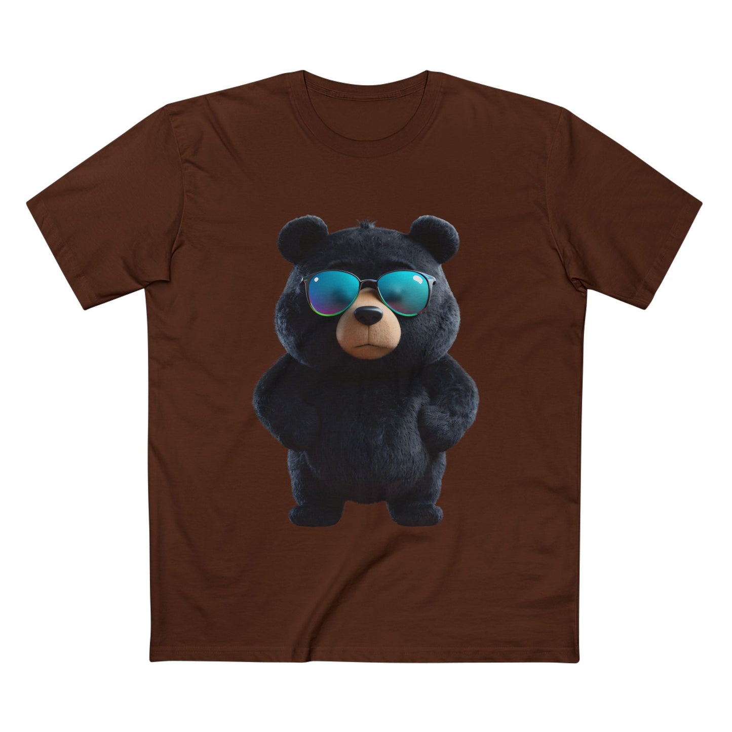 Cool Bear Graphic Tee - Fun and Stylish Adult Staple T-Shirt