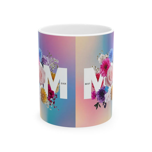 Floral Mom Mug - Perfect Gift for Mother's Day or Any Occasion