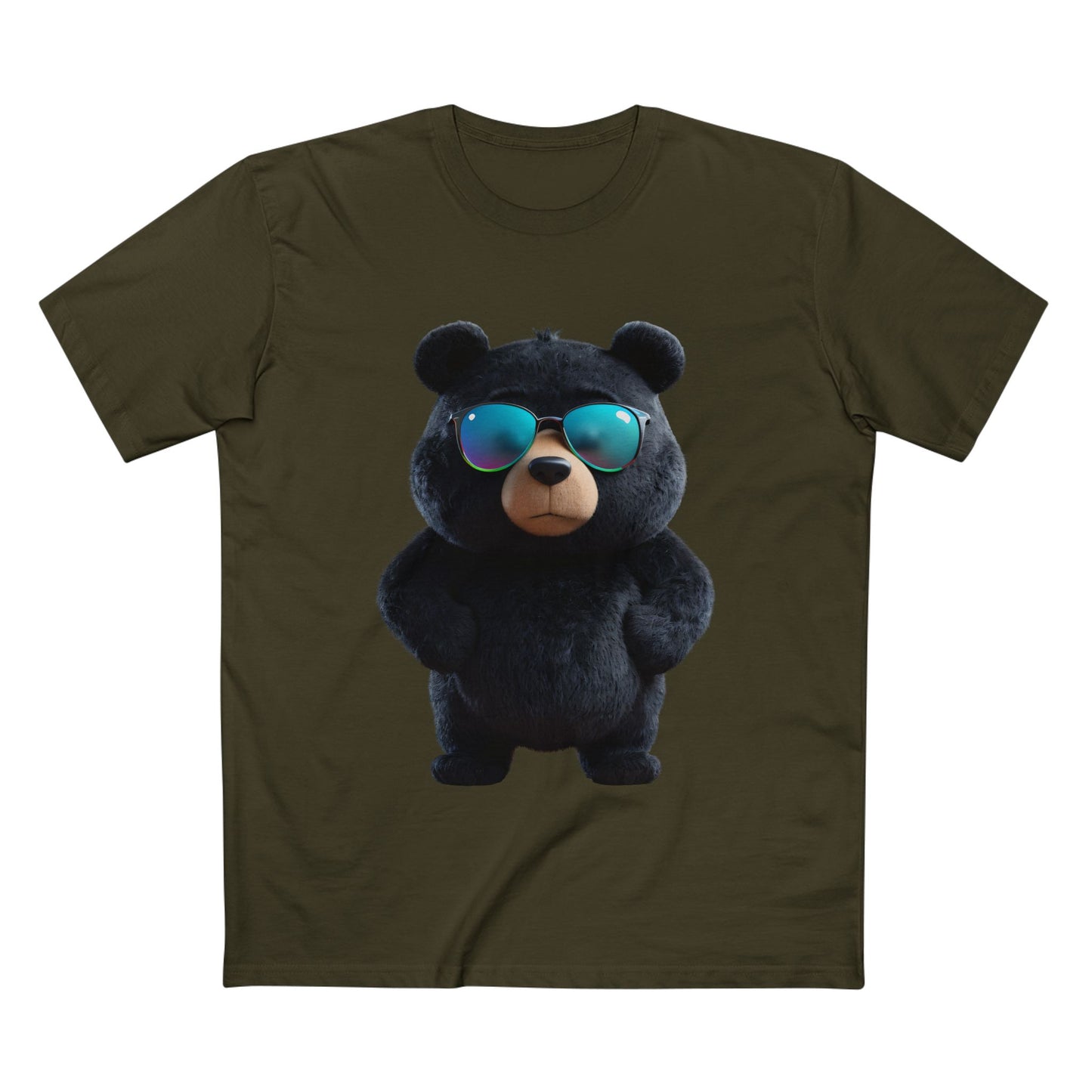 Cool Bear Graphic Tee - Fun and Stylish Adult Staple T-Shirt