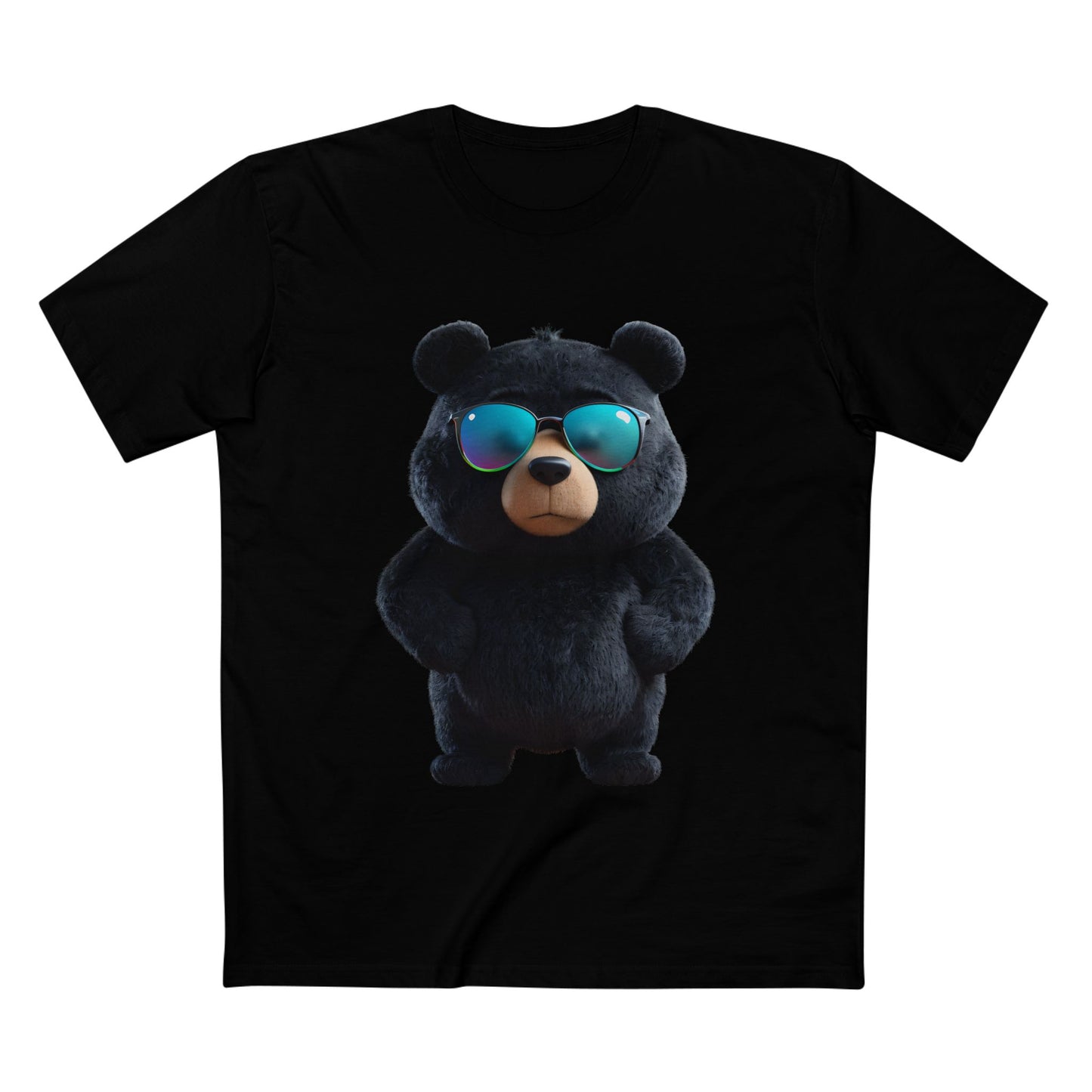 Cool Bear Graphic Tee - Fun and Stylish Adult Staple T-Shirt