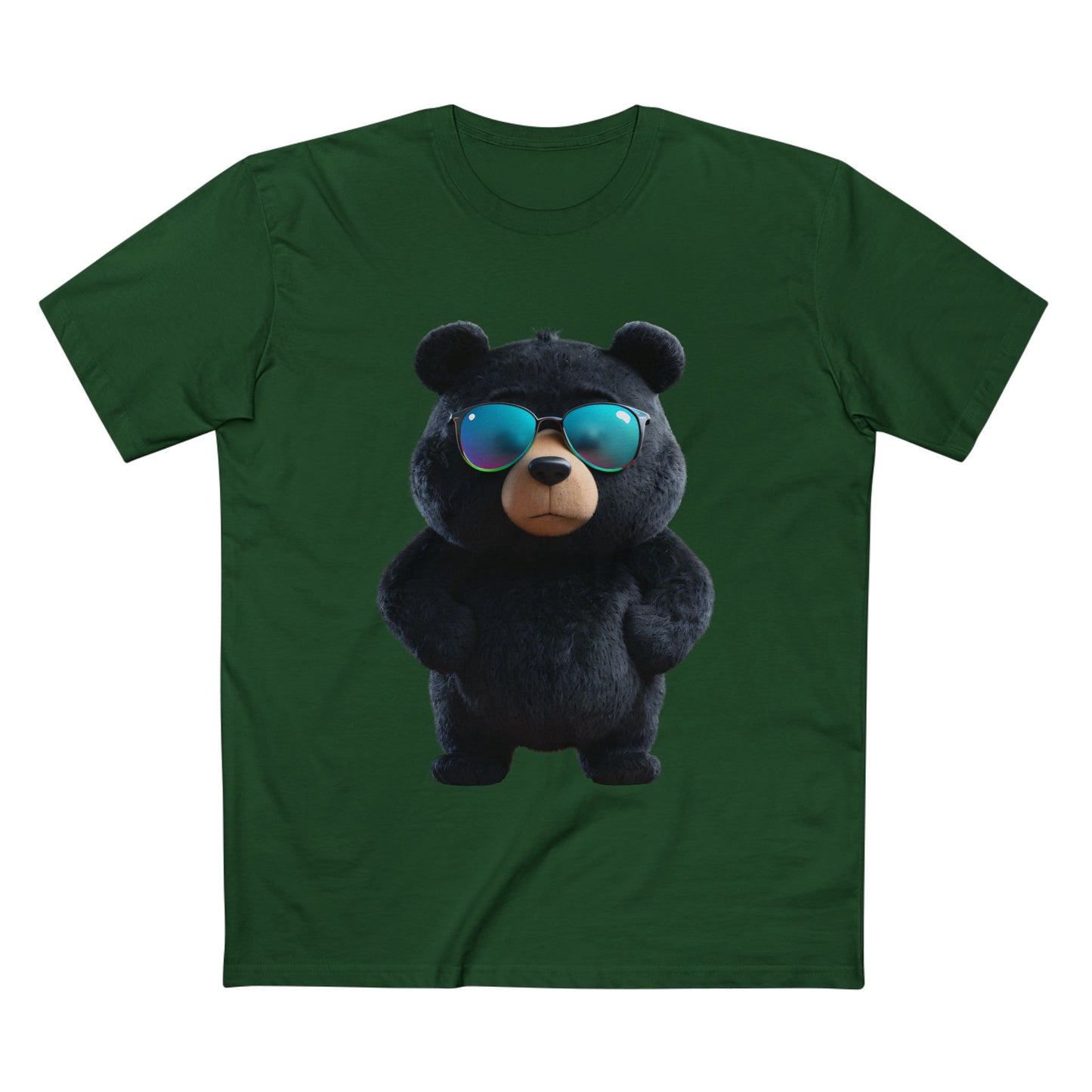 Cool Bear Graphic Tee - Fun and Stylish Adult Staple T-Shirt